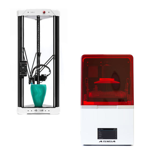 filament vs resin 3d printers