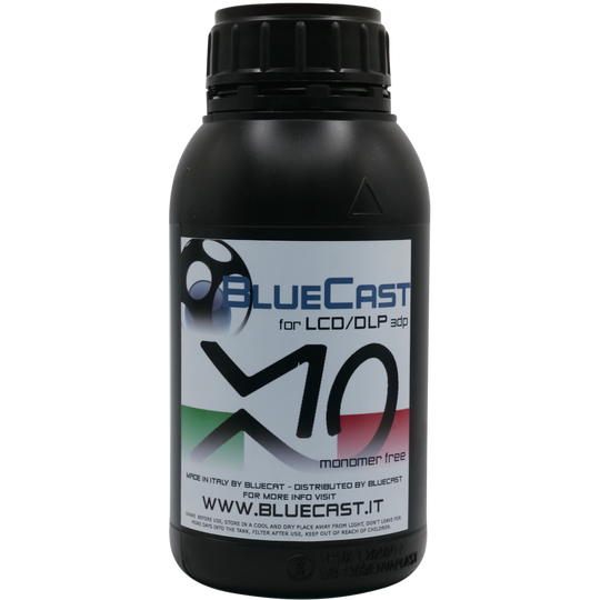 X10 FOR LCD/ DLP – BLUECAST CASTABLE RESIN 0.5kg