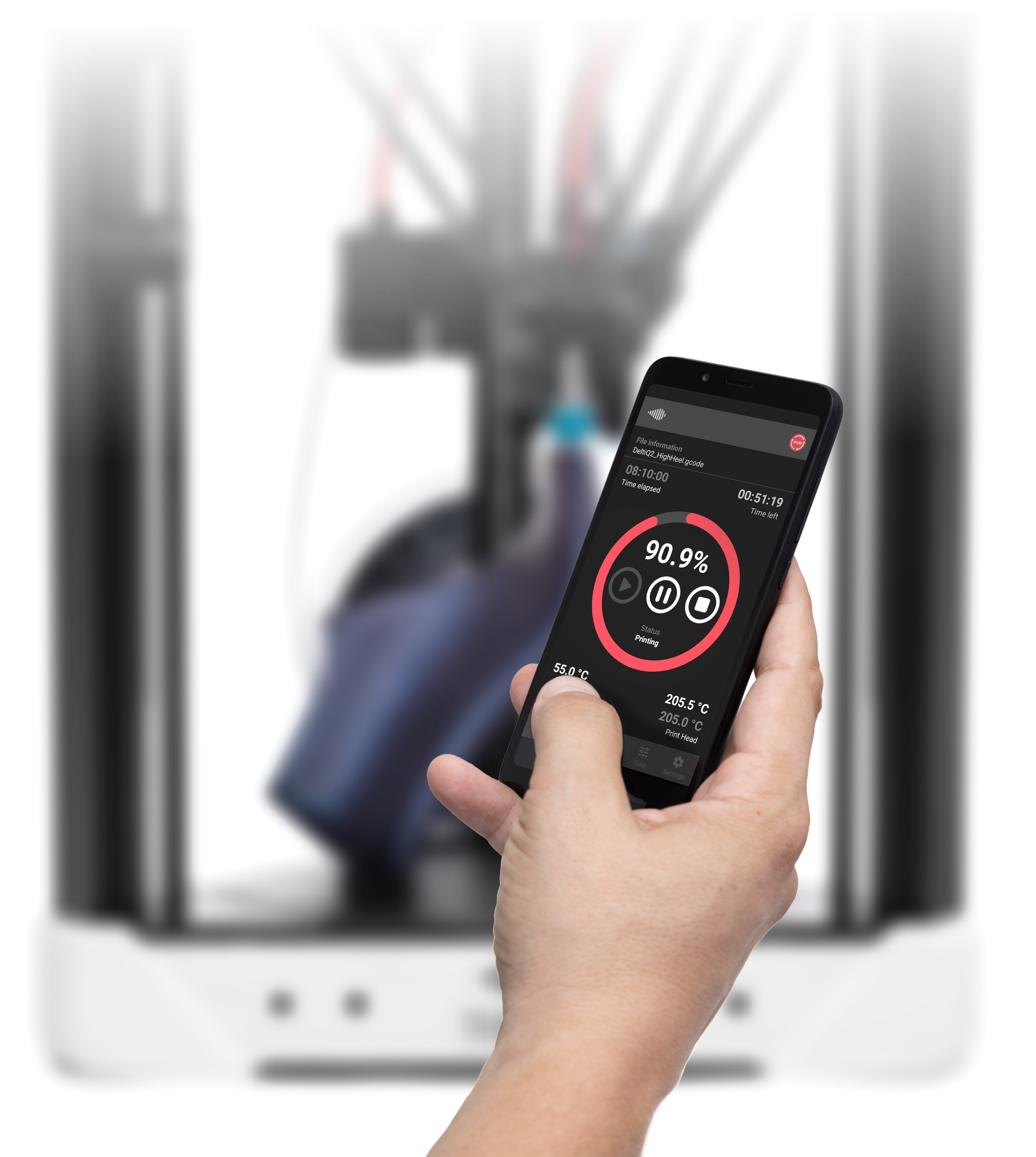 TRILAB DELTIQ 2 PLUS 3D Printer