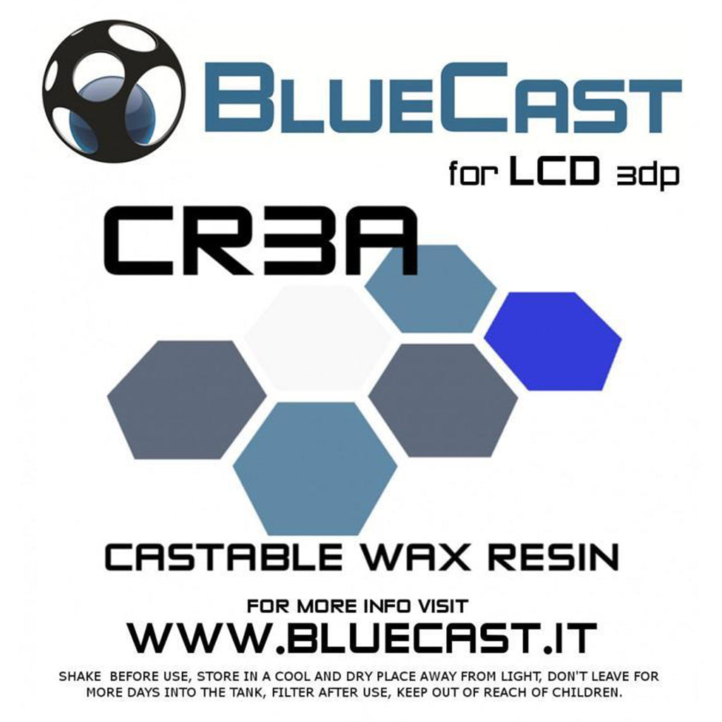 CR3A FOR LCD/ DLP – BLUECAST CASTABLE RESIN 0.5kg
